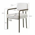 afmetingen Livingfurn Milan Beige