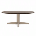 Nijwie MySons Salontafel 130, organisch, poot Beige, Mango Brown Walnut - Taurus Table Collection