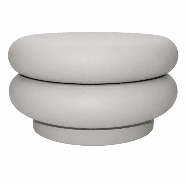 Nijwie MySons Edam salontafel, Ø68, H35, Off-White - Formaggio Collection
