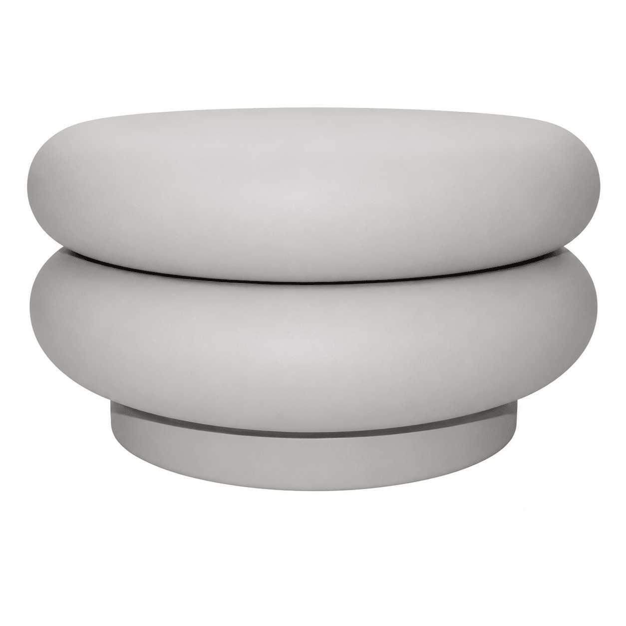 Nijwie MySons Edam salontafel, Ø68, H35, Off-White - Formaggio Collection