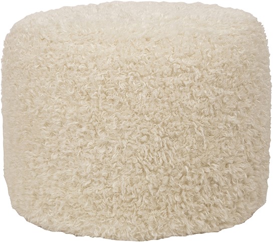 Nijwie MySons Baggy poef - Ø50 - Doodle - Cream 02 - Unique Collection