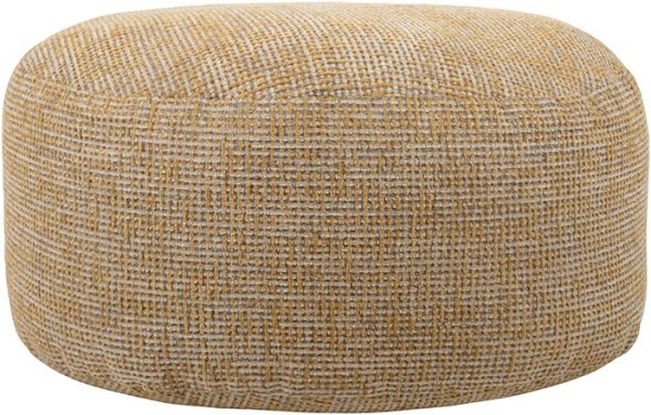 Nijwie MySons Baggy poef - Ø70 - Coco - Mustard 06 - Unique Collection