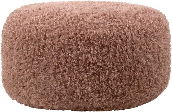 Nijwie MySons Baggy poef - Ø70 - Doodle - Magnolia 160 - Unique Collection