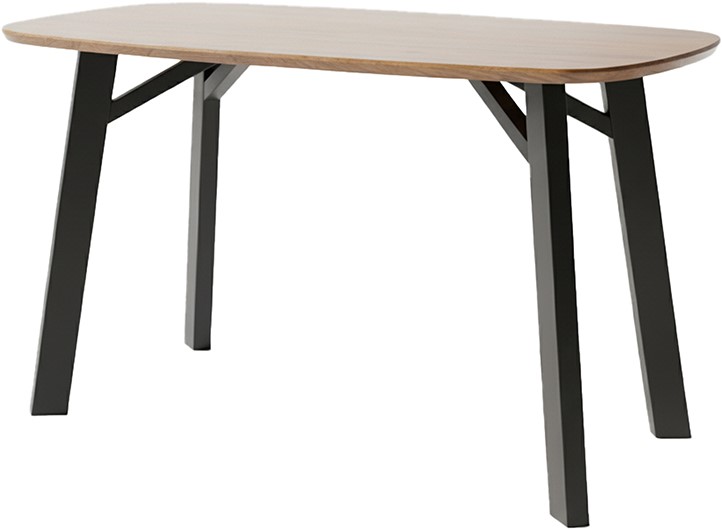Nijwie MySons Bartafel deens ovaal 160, Mango Smooth Natural - Izakaya Table Collection