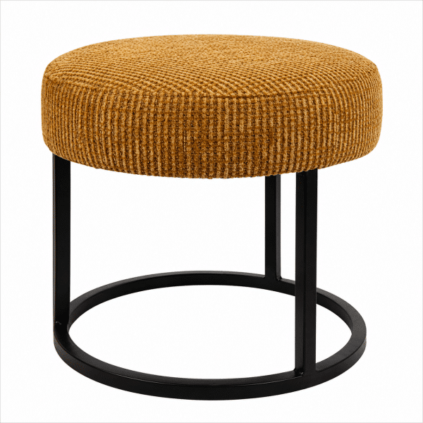 Nijwie MySons Escabel hocker - Ø45 - Coco - Gold 132 - Unique Collection