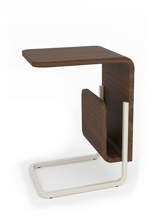 Nijwie MySons Belize laptoptafel met houten tijdschriftenhouder - Welcome Home Collection