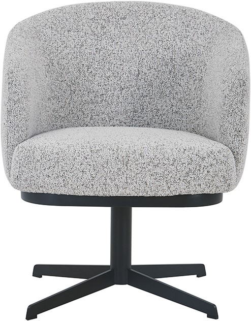 Nijwie MySons Beyoncé armstoel - draaipoot 360 - Puente - Ecru 06 - Star Collection