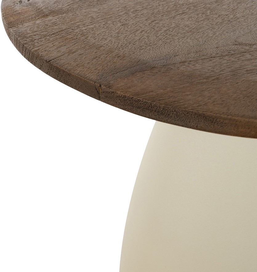 Nijwie MySons Bijzettafel organisch 50, H50, Mango Malaga Brown - Cornetto Collection