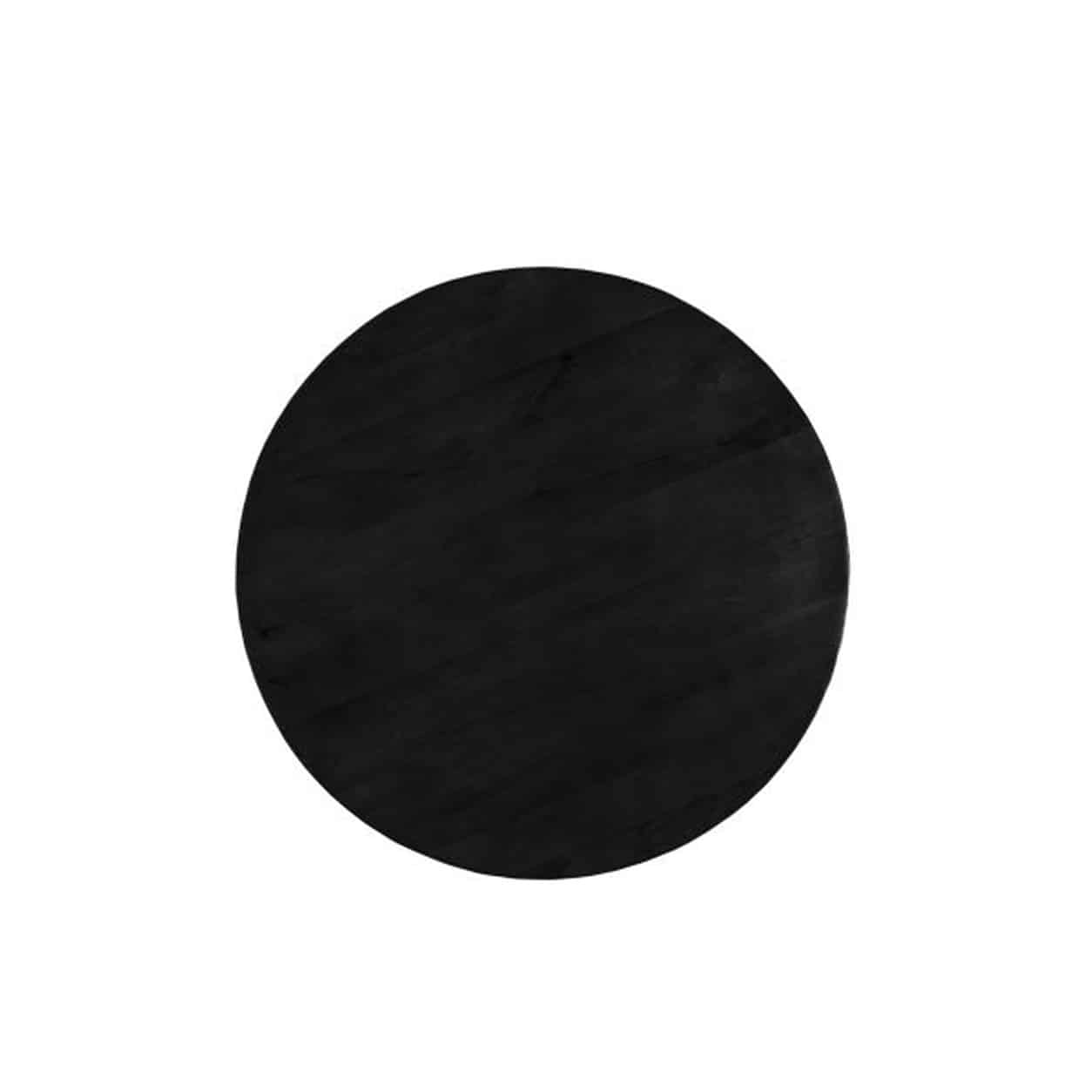 blad Livingfurn Jesper Round Black 130cm