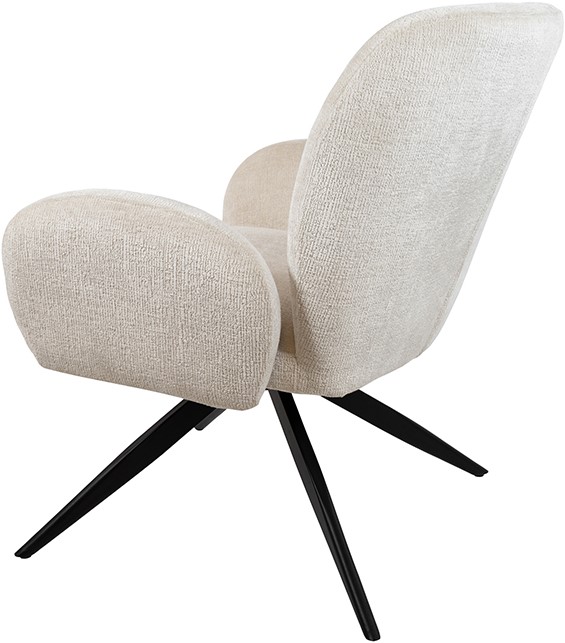 Nijwie MySons Bobby draaifauteuil 360 - Perfect Harmony - Ivory 02 - Unique Collection