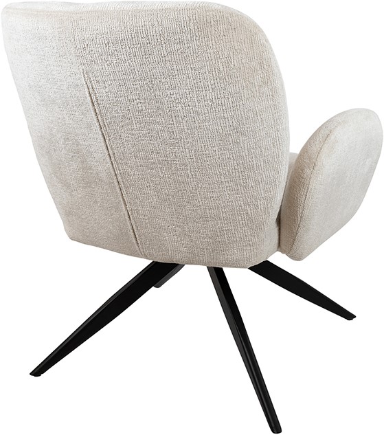 Nijwie MySons Bobby draaifauteuil 360 - Perfect Harmony - Ivory 02 - Unique Collection