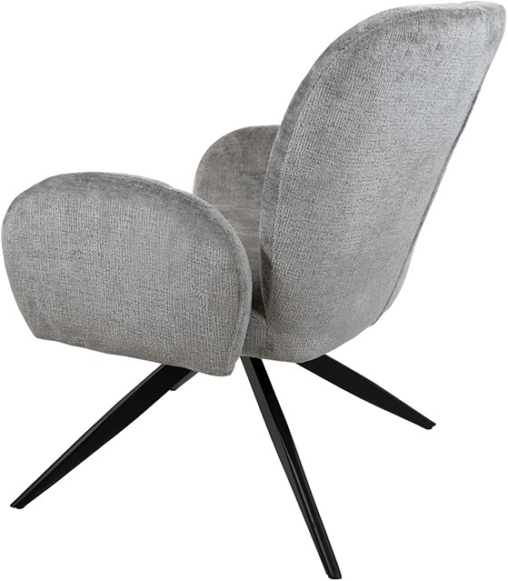 Nijwie MySons Bobby draaifauteuil 360 - Perfect Harmony - Light grey 85 - Unique Collection