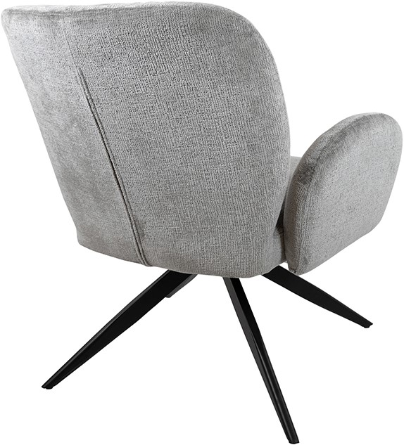 Nijwie MySons Bobby draaifauteuil 360 - Perfect Harmony - Light grey 85 - Unique Collection