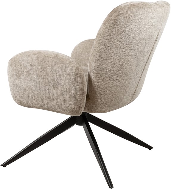 Nijwie MySons Bobby draaifauteuil 360 - Perfect Harmony - Liver 04 - Unique Collection