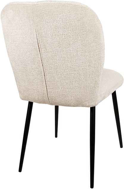 Nijwie MySons Bobby eetkamerstoel - zonder arm - Perfect Harmony - Ivory 02 - Unique Collection