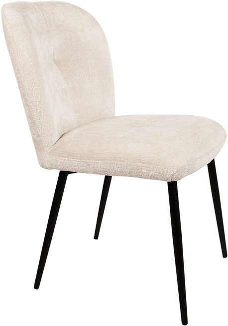 Nijwie MySons Bobby eetkamerstoel - zonder arm - Perfect Harmony - Ivory 02 - Unique Collection