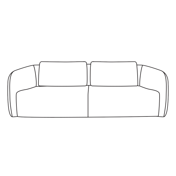 PEPP CLOUD 3-zits sofa