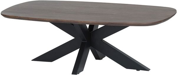 Nijwie MySons Salontafel deens ovaal 120, Mango Brown Walnut - Akagi Table Collection