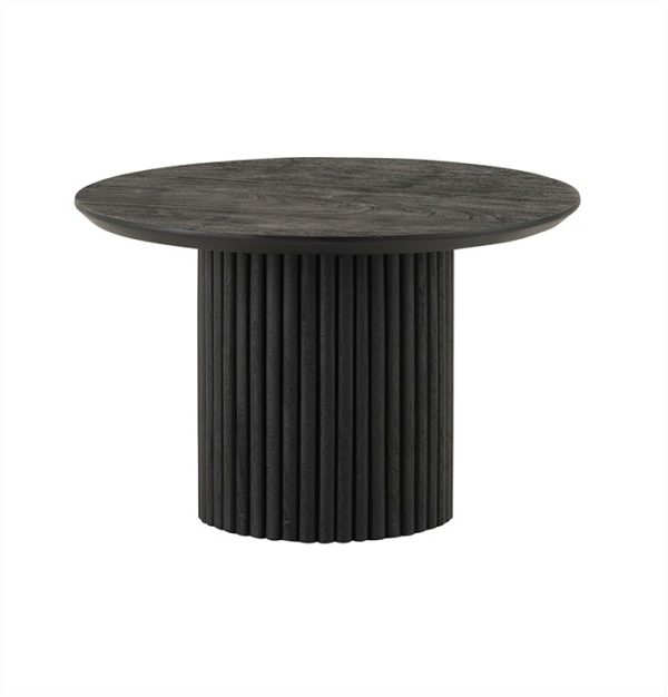 Nijwie MySons Salontafel Ø60, Acacia Black - Congo Table Collection