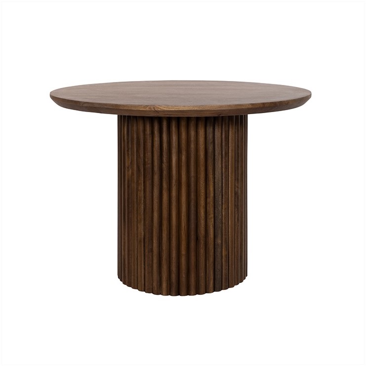 Nijwie MySons Salontafel Ø60, Mango Brown Walnut - Congo Table Collection