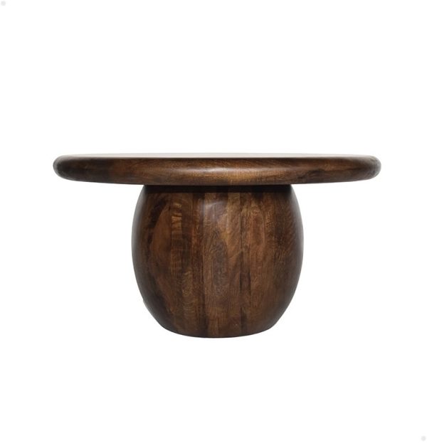 Nijwie MySons Salontafel Ø75, Mango Brown Walnut - Balloon Table Collection