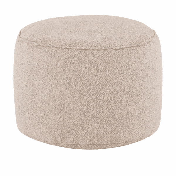 Nijwie MySons Baggy poef - Ø50 - Alpine - Naturel 01 - Unique Collection