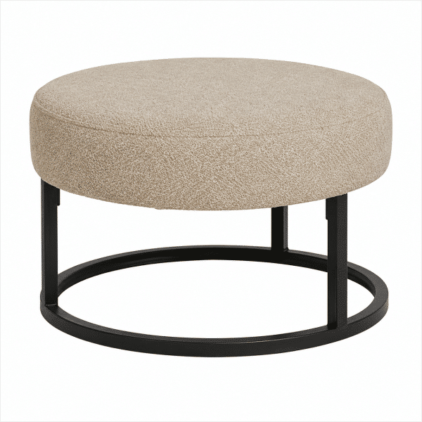 Nijwie MySons Escabel hocker - Ø50 - Alpine - Beige - Unique Collection