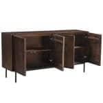 detailfoto Livingfurn Ravenstein Brown 180cm