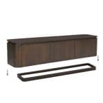 detailfoto Livingfurn Rivano Basalt 180cm