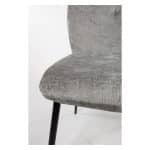 detailfoto-Nijwie-MySons-Bobby-eetkamerstoel-zonder-arm-Perfect-Harmony-Light-grey-85-Unique-Collection--vierkant-wit