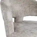 detailfoto Nijwie MySons Friso armstoel - draaipoot 360 - Solo - Liver 170 - Unique Collection