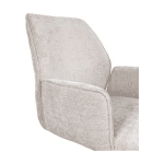 Nijwie MySons Riva eetkamerstoel - draaipoot 360ARS - Vibe - Beige 08 - Unique Collection