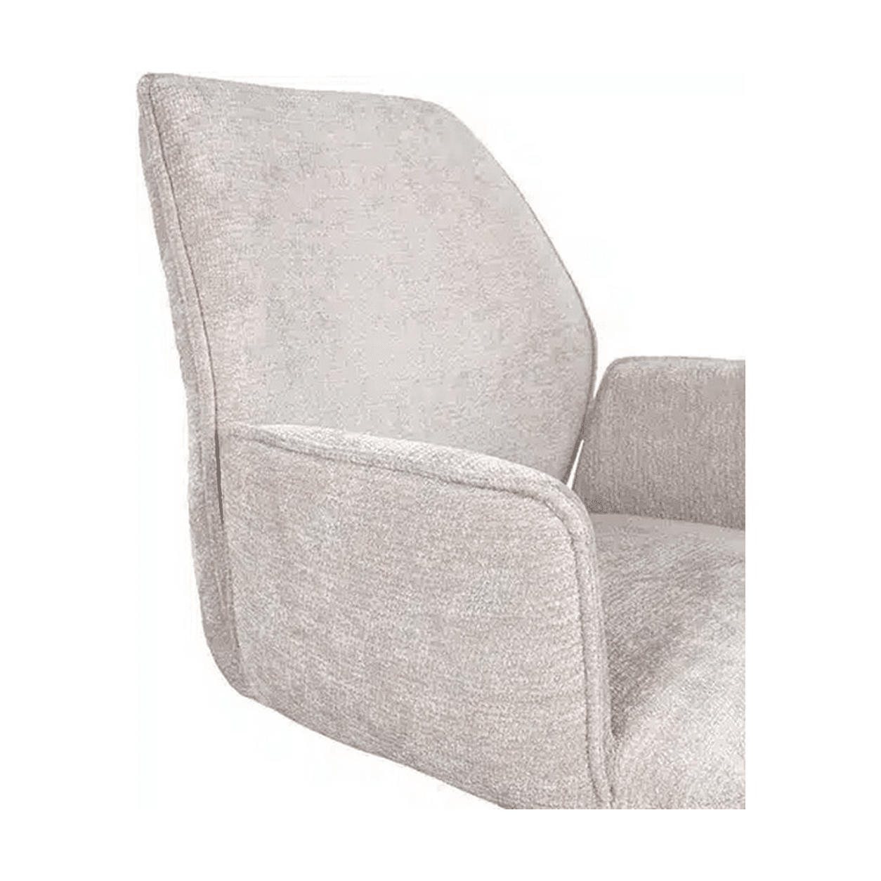 Nijwie MySons Riva eetkamerstoel - draaipoot 360ARS - Vibe - Beige 08 - Unique Collection