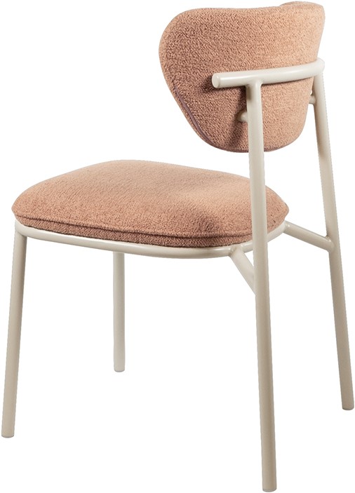 Nijwie MySons Didi eetkamerstoel - Beige frame - Gear - Powder 209 - Unique Collection