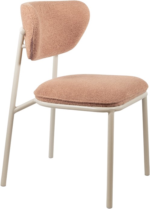 Nijwie MySons Didi eetkamerstoel - Beige frame - Gear - Powder 209 - Unique Collection