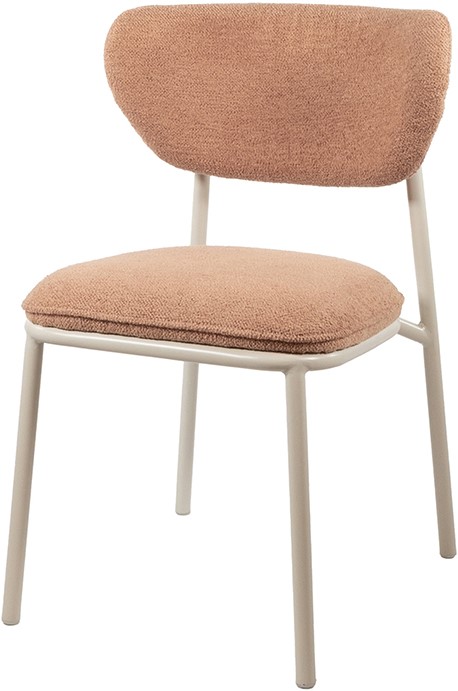 Nijwie MySons Didi eetkamerstoel - Beige frame - Gear - Powder 209 - Unique Collection