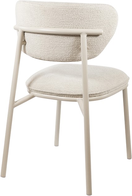 Nijwie MySons Didi eetkamerstoel - Beige frame - Gear - Shell 196 - Unique Collection