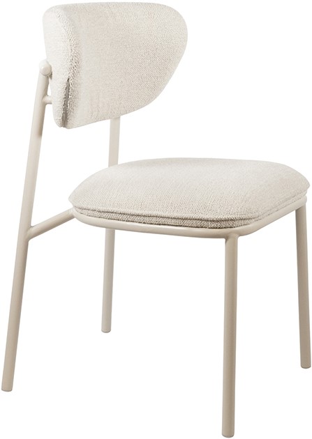Nijwie MySons Didi eetkamerstoel - Beige frame - Gear - Shell 196 - Unique Collection