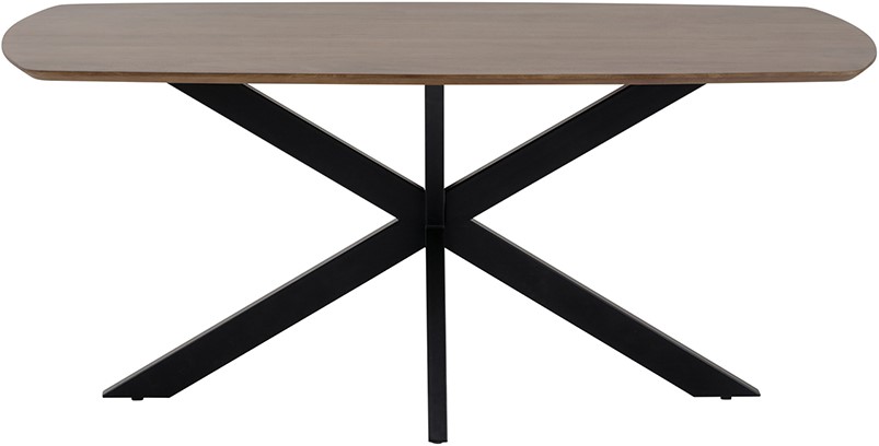 Nijwie MySons Eetkamertafel deens ovaal 160, Mango Brown Walnut - Akagi Table Collection