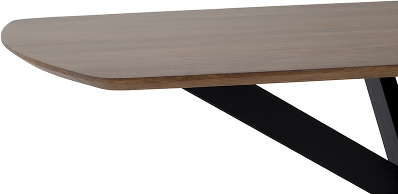 Nijwie MySons Eetkamertafel deens ovaal 160, Mango Brown Walnut - Akagi Table Collection