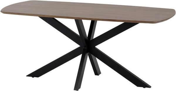 Nijwie MySons Eetkamertafel deens ovaal 160, Mango Brown Walnut - Akagi Table Collection