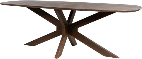 Nijwie MySons Eetkamertafel 220, Acacia Marron Brown - Capricorn Table Collection