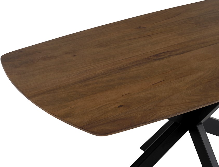 Nijwie MySons Eetkamertafel deens ovaal 230, Mango Brown Walnut - Akagi Table Collection