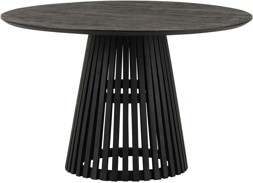 Nijwie MySons Eetkamertafel Ø130, Acacia Black - Burundi Table Collection