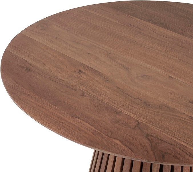 Nijwie MySons Eetkamertafel Ø130, Acacia Naturale - Burundi Table Collection