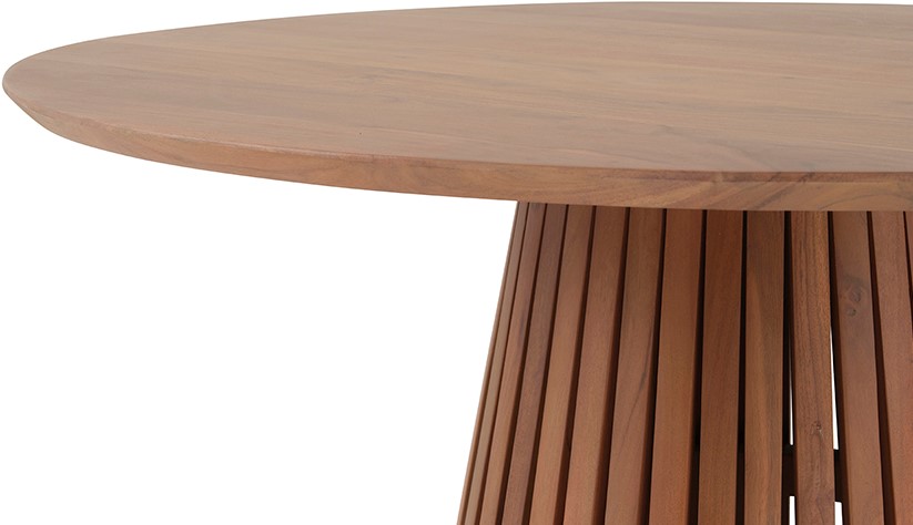 Nijwie MySons Eetkamertafel Ø130, Acacia Naturale - Burundi Table Collection