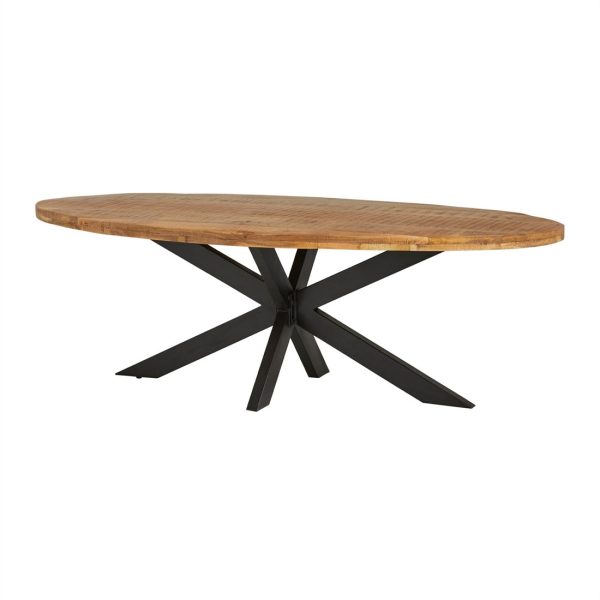 Nijwie MySons Eetkamertafel ovaal 240 - Peru Rough Table Collection