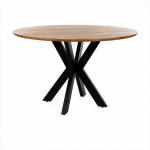 Nijwie MySons Eetkamertafel Ø130, Mango Smooth Natural - Tokio Table Collection