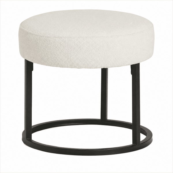 Nijwie MySons Escabel hocker - Ø45 - Alpine - Ivory - Unique Collection