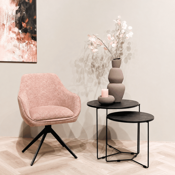 Livingfurn Mason Black/Black Set of 2